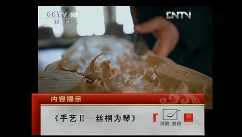 【王鹏-钧天坊古琴】CCTV-10探索发现大型系列片《手艺II—丝桐为琴》